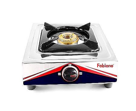 Fabiano Stainless Steel Single Burner Gas Stove